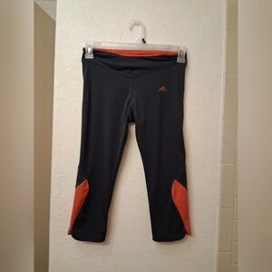 Adidas Kids Black and Red Athletic Bottoms